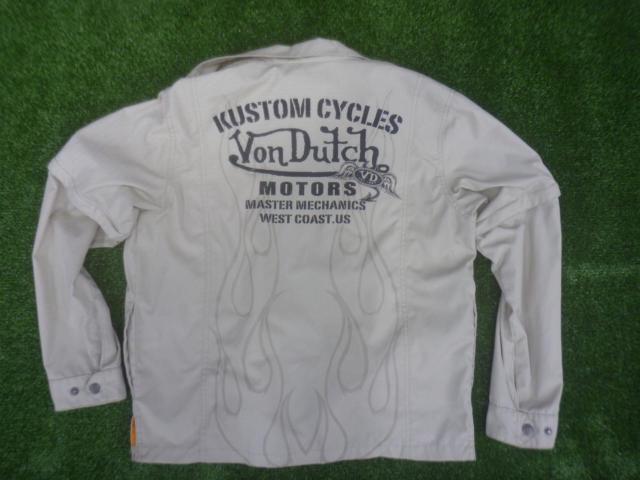 VONDUTCH MOTORS ワークモーターサイクルジャケット