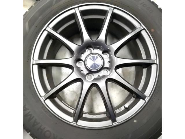 【中古W/現状T】 weds ravrion CHARGE + YOKOHAMA iceGUARD iG60