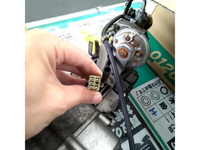 HONDAホンダ純正エンジンASSY(セル無し3速?)リトルカブ(年式不明)外し