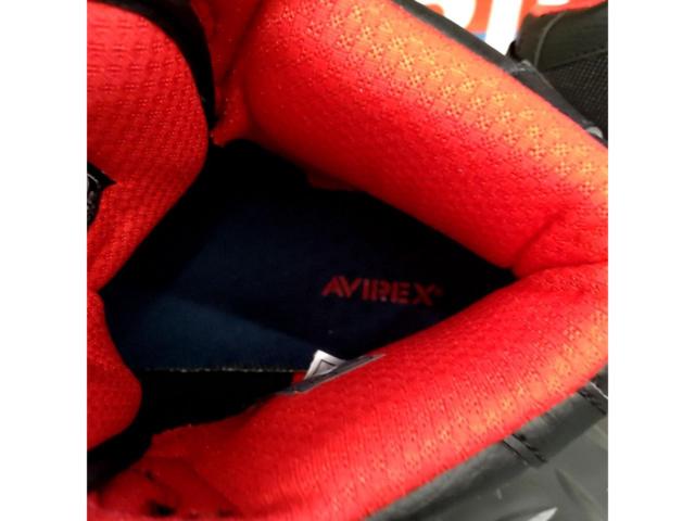【AVIREX】 AV2278-02 ディクテイターバイカーシューズ  26cm
