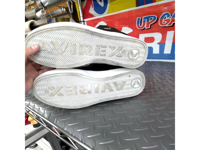 【AVIREX】 AV2278-02 ディクテイターバイカーシューズ  26cm