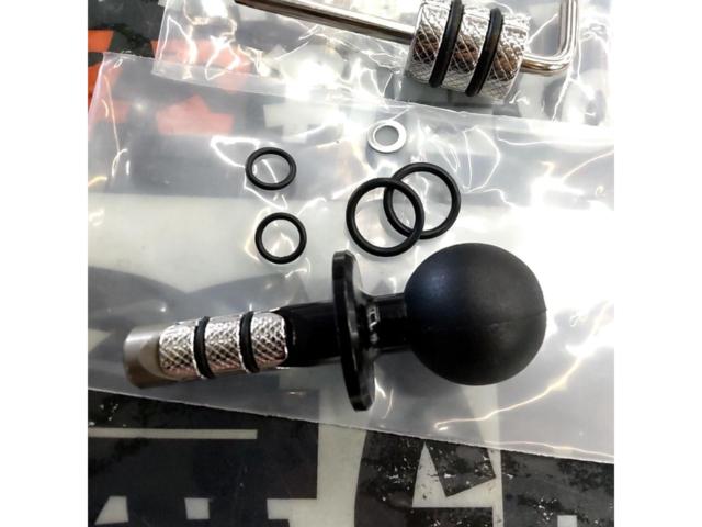 Kaedear(カエディア) KDR-R27A ステムマウント ステムボール1インチ 12～25.4mm