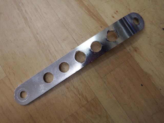 TAKEGAWA スチールマフラーステー 長さ約165mm