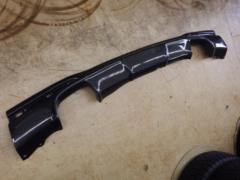 3D DESIGN リアディフューザー(デュアル/4テール) 3108-23041 3シリーズ F30/F31 Mスポーツ(AH3/335i)