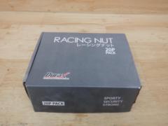 Durax レーシングナット M12xP1.5 HEX19mm ナット16個 ロック4個(アダプター1個)