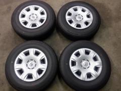 【トヨタ純正】200系 ハイエース 8型純正スチールホイール+BRIDGESTONE ECOPIA RD613