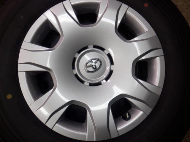 【トヨタ純正】200系 ハイエース 8型純正スチールホイール+BRIDGESTONE ECOPIA RD613