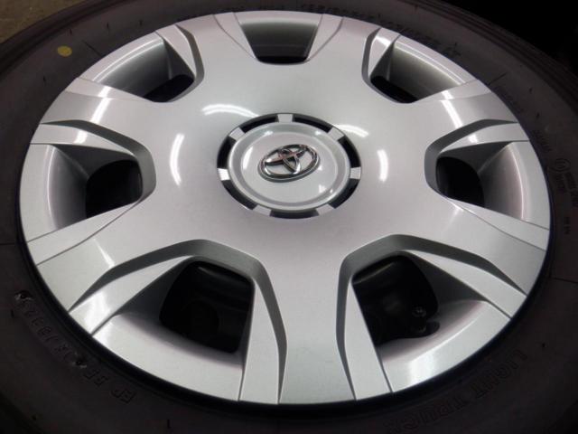 【トヨタ純正】200系 ハイエース 8型純正スチールホイール+BRIDGESTONE ECOPIA RD613
