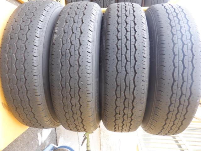 【トヨタ純正】200系 ハイエース 8型純正スチールホイール+BRIDGESTONE ECOPIA RD613
