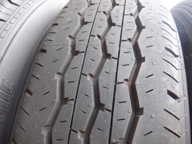 【トヨタ純正】200系 ハイエース 8型純正スチールホイール+BRIDGESTONE ECOPIA RD613