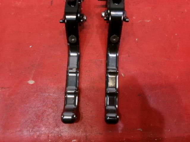 ワケアリ メーカー不明 車種不明 可倒式レバーセット ブラック/グレー