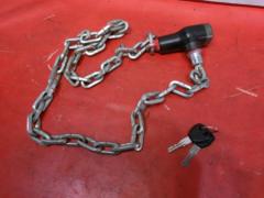 【ABUS】 チェーンロック 鍵2本付 全長約120cm