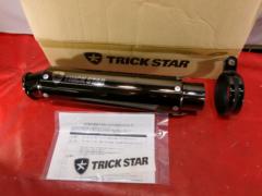 【TRICK STAR】 SBM-85300EC ショットガンサイレンサー ブラックメッキ カールエンド/TS-SB85 サイレンサーバンド