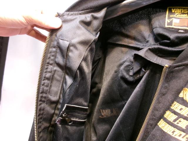 サイズ2XL 【Vanson】 VS578DS-S1701-MA-1 MA-1タイプメッシュジャケット ブラック