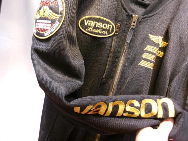 サイズ2XL 【Vanson】 VS578DS-S1701-MA-1 MA-1タイプメッシュジャケット ブラック