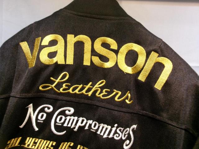 サイズ2XL 【Vanson】 VS578DS-S1701-MA-1 MA-1タイプメッシュジャケット ブラック