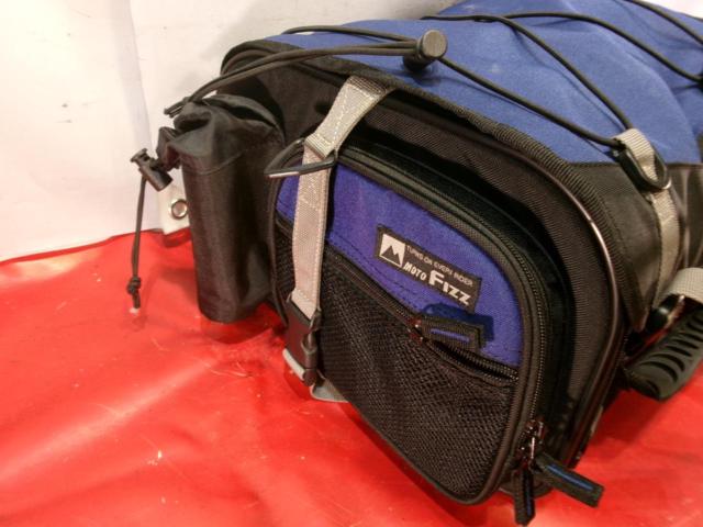 【MOTO FIZZ】 MFK-219 ミニフィールドシートバッグ ブルー 容量19-27L