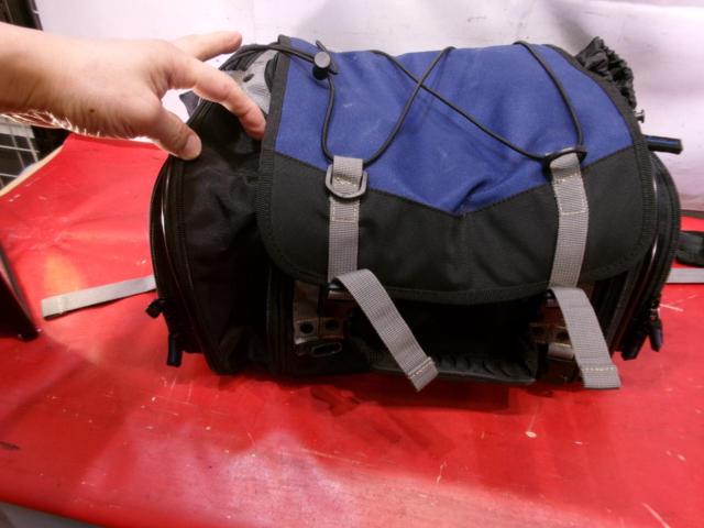 【MOTO FIZZ】 MFK-219 ミニフィールドシートバッグ ブルー 容量19-27L
