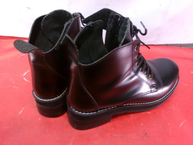 サイズ26cm 【WILD WING】 スワロー 厚底 ショートブーツ ブラック