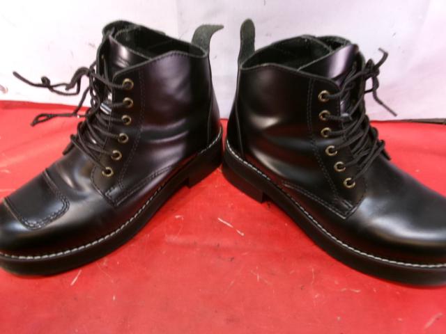 サイズ26cm 【WILD WING】 スワロー 厚底 ショートブーツ ブラック