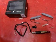 【RIZOMA】 FR130B VISION シーケンシャルウインカー ブラック 1個のみ