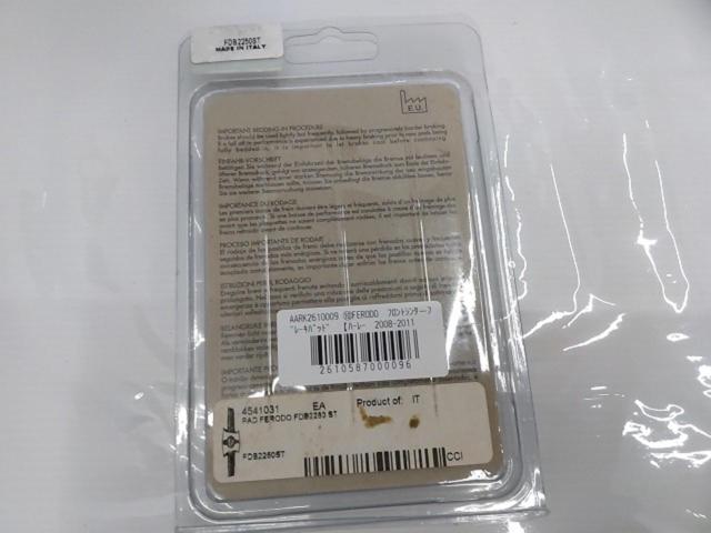 10FERODO フロントシンターブレーキパッド