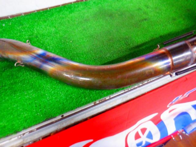 9メーカー不明 カーボン巻きマフラー