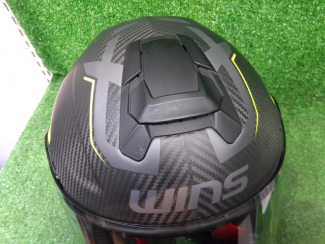 WINS A-FORCE RS FLASH typeC  マットカーボン×ネオンイエロー Lサイズ