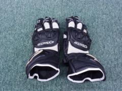 ワケアリ Lサイズ Alpinestars(アルパインスター) GP-PRO R3 レーシンググローブ BK/WH