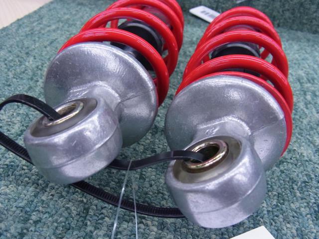 DAX125より取外し メーカー不明 リアショック 左右セット 上下穴径10mm 自由長330mm