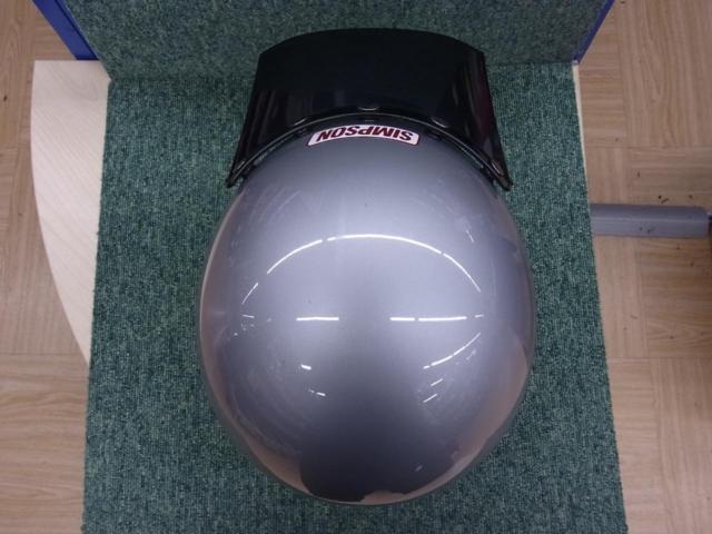 Lサイズ(59-60cm) SIMPSON(シンプソン) M50 フルフェイスヘルメット シルバー