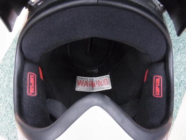 Lサイズ(59-60cm) SIMPSON(シンプソン) M50 フルフェイスヘルメット シルバー