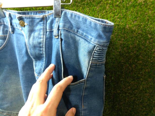 【VOLERO】ライディングデニムパンツ インディゴ サイズ:XL