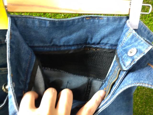 【VOLERO】ライディングデニムパンツ インディゴ サイズ:XL