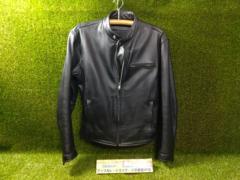 【Rookie leathers】シングルライダース レザージャケット サイズ:LL