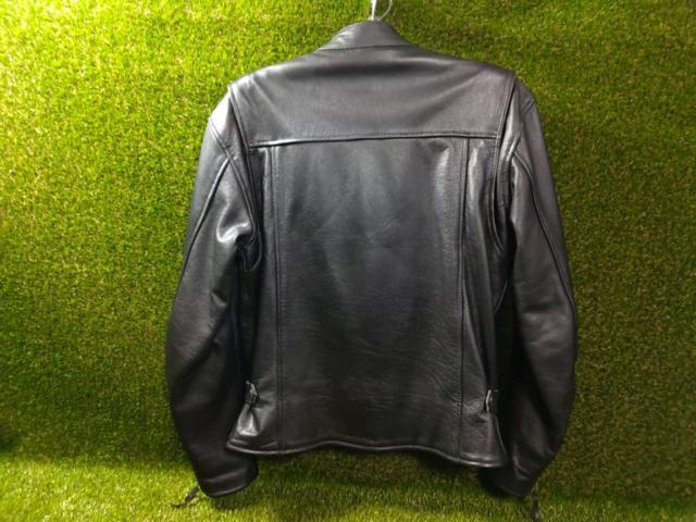 【Rookie leathers】シングルライダース レザージャケット サイズ:LL