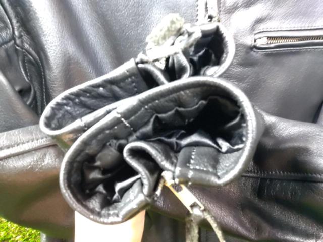 【Rookie leathers】シングルライダース レザージャケット サイズ:LL