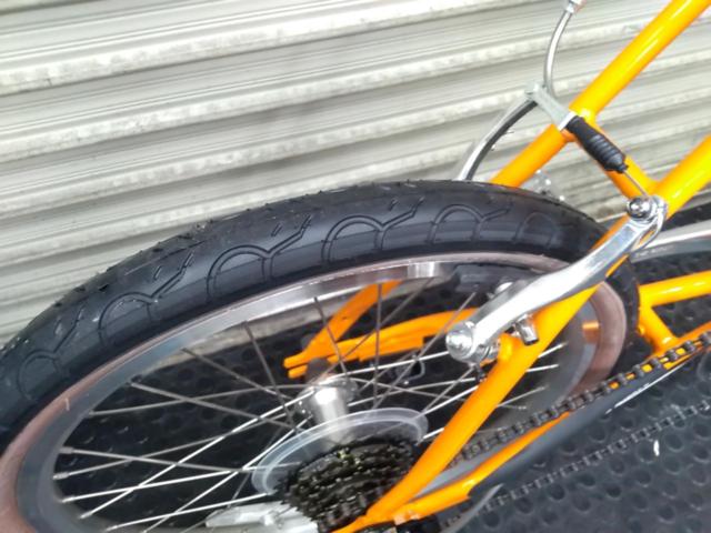 MIYATA APV-4301 PAVEA 20×1.50(406)インチ外装7段変速ミニベロサイクル オレンジ