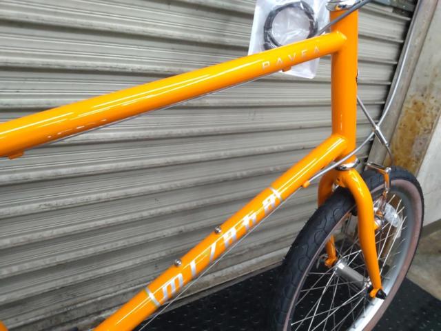 MIYATA APV-4301 PAVEA 20×1.50(406)インチ外装7段変速ミニベロサイクル オレンジ