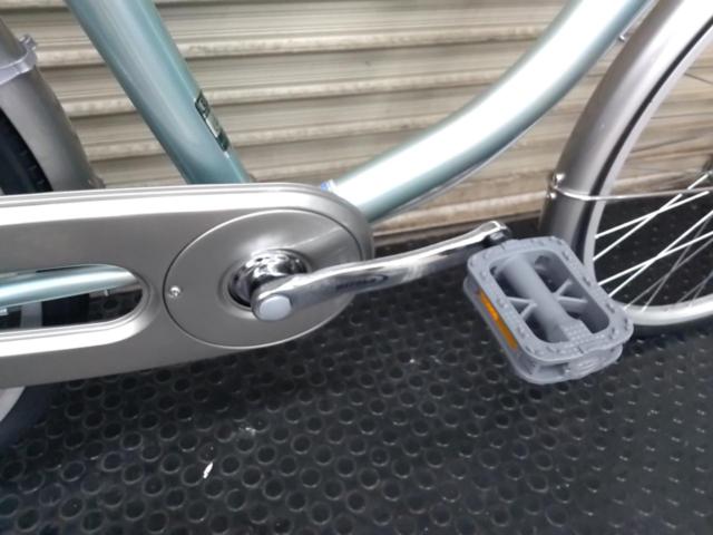 MIYATA DALU-60A4 ALUMISTAR U 26×1-3/8インチシングルギアシティサイクル ライトグリーン