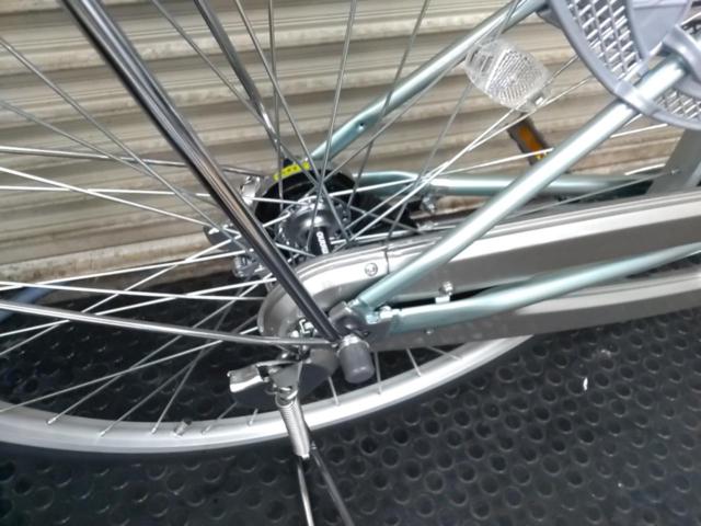 MIYATA DALU-60A4 ALUMISTAR U 26×1-3/8インチシングルギアシティサイクル ライトグリーン
