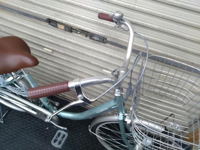 MIYATA DALU-60A4 ALUMISTAR U 26×1-3/8インチシングルギアシティサイクル ライトグリーン