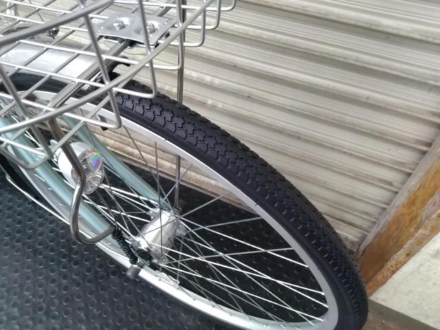 MIYATA DALU-60A4 ALUMISTAR U 26×1-3/8インチシングルギアシティサイクル ライトグリーン