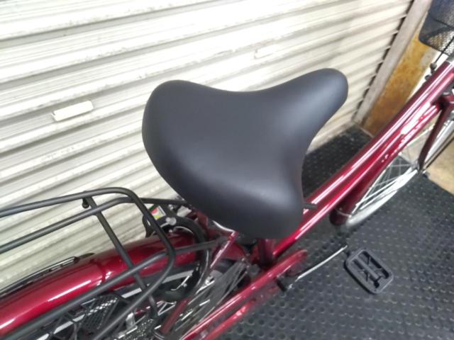 服部産業 TinyCubes 24×1-3/8インチシングルギアシティサイクル レッド