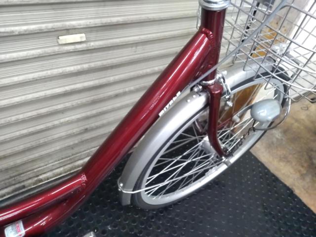 MIYATA DATU-40A2 ALTIG U24 24×1-3/8インチシングルギアシティサイクル レッド
