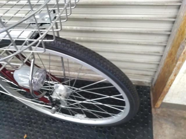 MIYATA DATU-40A2 ALTIG U24 24×1-3/8インチシングルギアシティサイクル レッド
