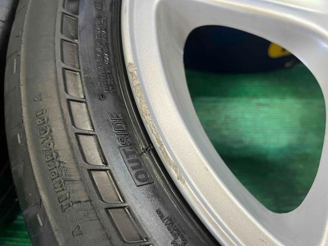 ミニ純正5スターブラスターR103  + BRIDGESTONE（ﾌﾞﾘﾁﾞｽﾄﾝ） ポテンザS001RFT　ランフラットタイヤ付き　ミニ　4穴車　R50、R53、R56などに♪