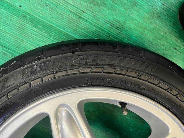 ミニ純正5スターブラスターR103  + BRIDGESTONE（ﾌﾞﾘﾁﾞｽﾄﾝ） ポテンザS001RFT　ランフラットタイヤ付き　ミニ　4穴車　R50、R53、R56などに♪