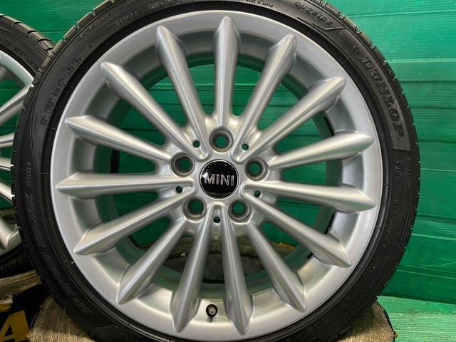 ミニ純正マルチスポーク505  + DUNLOP（ﾀﾞﾝﾛｯﾌﾟ） スポーツマックス050+　ミニ3ドア、5ドア　F55、F56、F57などに！クーパーS、クーパーSDにも♪