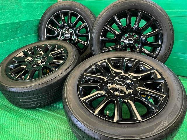 ミニ純正ビクトリースポーク495  + BRIDGESTONE（ﾌﾞﾘﾁﾞｽﾄﾝ） レグノGRXⅡ　ミニ　3ドア、5ドア　F55、F56、F57などに！クーパーS、クーパーSDもOK！